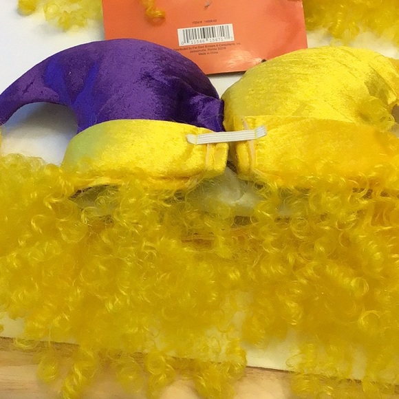 ☘️2 for $10 Sale☘️Halloween, Mardi Gras hat toppers w hair, new etc - Picture 6 of 7